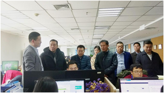 省标准化研究院、省电子商务协会等领导,莅临瑞诺国际考察指导